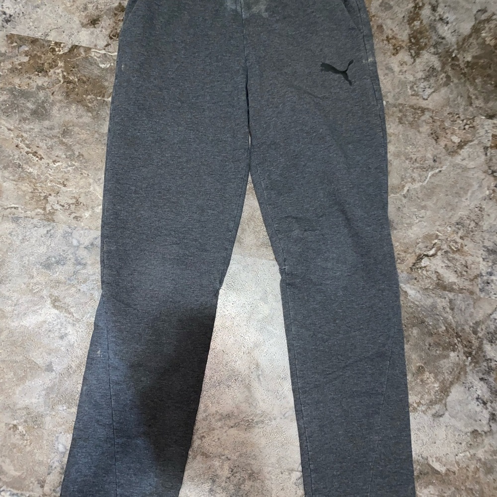 Puma Men's Charcoal Joggers